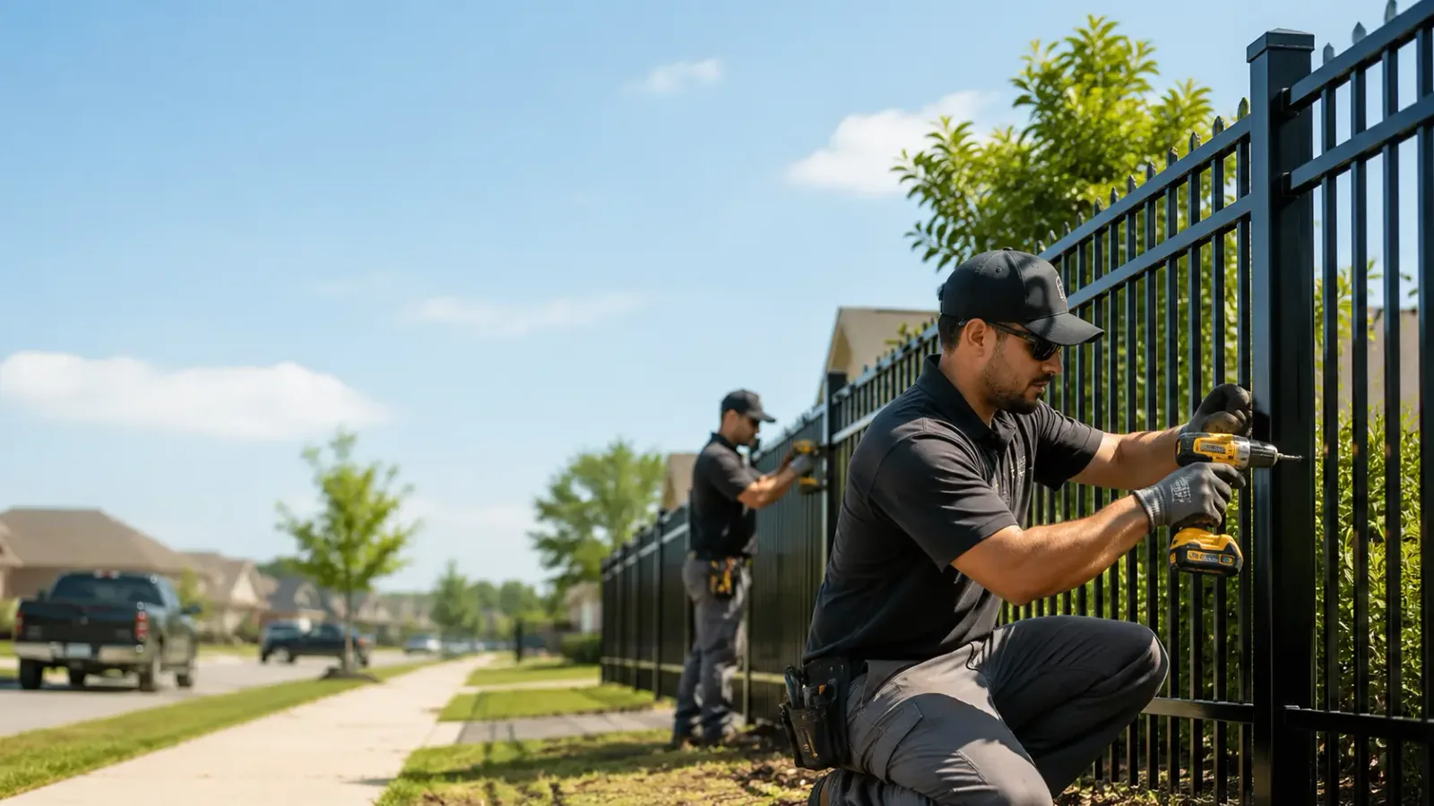 Metal Fence Installation in Lucas, KY